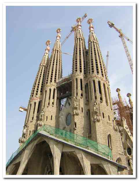 La Sagrada Familia en Barcelona (clickear para agrandar imagen). Foto: SXC